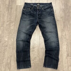 Vintage Y2K Rock‎ & Republic Jeans Straight Leg Studded Jeans Authentic Denim